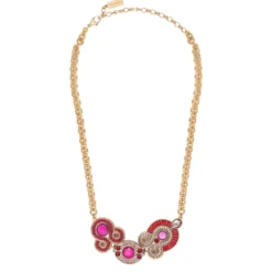 Sale Circus Adjustable Short Chain Necklace - Fuchsia Pink Colliers Courts & Ras Du Cou