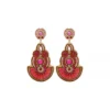 Clearance Circus clip-on earrings - fuchsia pink Clips