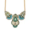 Hot Circus Necklace - Blue Plastrons