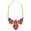 Discount Circus Necklace - Fuchsia Pink Plastrons