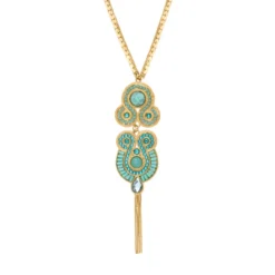 Discount Circus pendant necklace - turquoise Pendentifs Et Médailles
