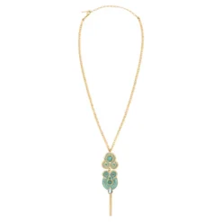 Discount Circus pendant necklace - turquoise Pendentifs Et Médailles