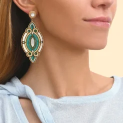 Discount Circus pierced stud earrings - blue Percées / Tiges
