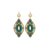 Sale Circus sleeper drop earrings - blue Longues / Pendantes