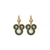 Clearance Circus sleeper earrings - blue Dormeuses