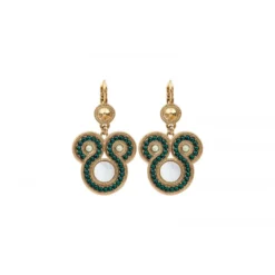 Clearance Circus sleeper earrings - blue Dormeuses