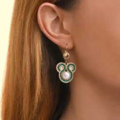Clearance Circus sleeper earrings - blue Dormeuses