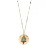 New Claudia Adjustable Pendant Necklace - Multicolored Pendentifs Et Médailles