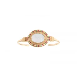 Best Claudia bangle bracelet - white Joncs
