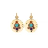 Online Claudia modern sleeper earrings - multicoloured Dormeuses
