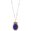 Clearance Claudia pendant necklace - blue Sautoirs & Colliers Longs|Pendentifs Et Médailles
