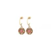Sale Claudia pierced stud earrings - pink mother-of-pearl Percées / Tiges