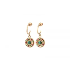 Discount Claudia pierced stud earrings - green Percées / Tiges