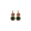Hot Claudia sleeper earrings - green Dormeuses