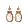 Online Claudia sleeper earrings - mother-of-pearl Dormeuses