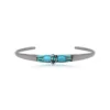 Discount Dakota adjustable bangle bracelet - turquoise Joncs