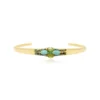 Online Dakota adjustable bangle bracelet - green Joncs