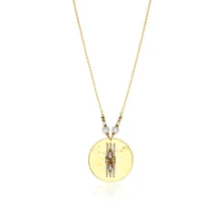 New Dakota Adjustable Pendant Necklace - Pearl Pendentifs Et Médailles