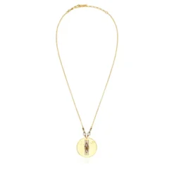 New Dakota Adjustable Pendant Necklace - Pearl Pendentifs Et Médailles
