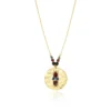 Outlet Dakota Adjustable Pendant Necklace - Multicolored Pendentifs Et Médailles