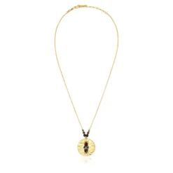 Outlet Dakota Adjustable Pendant Necklace - Multicolored Pendentifs Et Médailles
