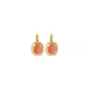 Sale Delicate sleeper earrings, Soleil - roses Dormeuses