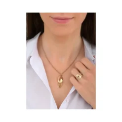 Hot Delicate Toi&Moi pendant necklace - gold Sautoirs & Colliers Longs|Pendentifs Et Médailles