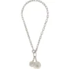 New Farah Adjustable Pendant Necklace - Silver Pendentifs Et Médailles