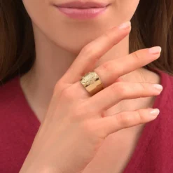 Discount Farah adjustable ring - gold Bagues Ajustables