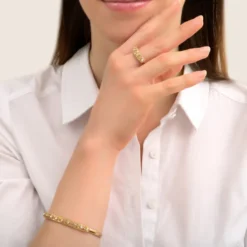 Online Farah bangle bracelet - gold Joncs