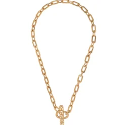 Outlet Farah chain choker necklace - gold Colliers Courts & Ras Du Cou
