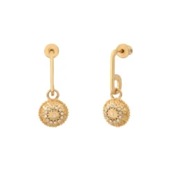 Clearance Farah fine stud earrings for pierced ears - gold Percées / Tiges