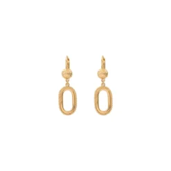 Outlet Farah hoop earrings - gold Dormeuses