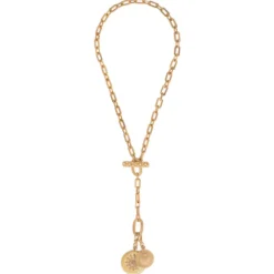 Discount Farah pendant chain necklace - gold Pendentifs Et Médailles