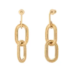 Best Farah pierced stud earrings - gold Percées / Tiges