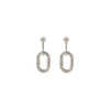 Sale Farah pierced stud earrings - silver Percées / Tiges