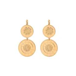 New Farah sleeper earrings - gold Dormeuses