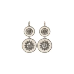 Outlet Farah sleeper earrings - silver Dormeuses