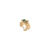 New Fujita adjustable ring - green Bagues Ajustables