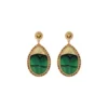 Hot Fujita clip-on earrings - green Clips