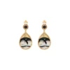 Outlet Fujita clip-on earrings - white Clips