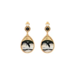 Outlet Fujita clip-on earrings - white Clips