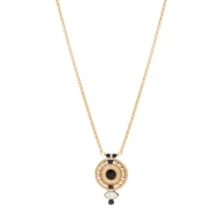 Fujita delicate pendant necklace - white Sautoirs & Colliers Longs|Pendentifs Et Médailles