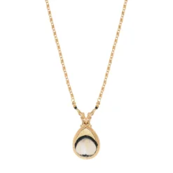 Hot Fujita pendant chain necklace - white Pendentifs Et Médailles