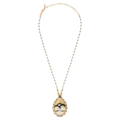 Hot Fujita pendant necklace - white Sautoirs & Colliers Longs|Pendentifs Et Médailles