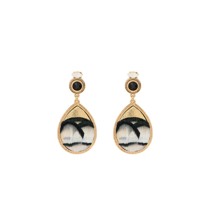 Best Fujita pierced stud earrings - white Percées / Tiges