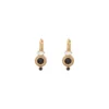 Online Fujita small sleeper earrings - white Dormeuses