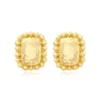 Clearance Gilda clip-on drop earrings – gold Clips|Longues / Pendantes
