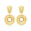 Discount Gilda clip-on earrings – gold Clips|Boucles D'oreilles XXL