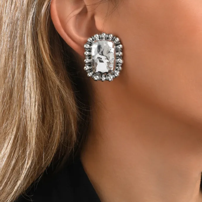 Best Gilda clip-on earrings – silver Clips